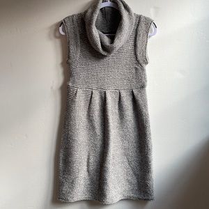 Anthropologie Sarsaparilla cowl neck heavyweight knit dress Medium